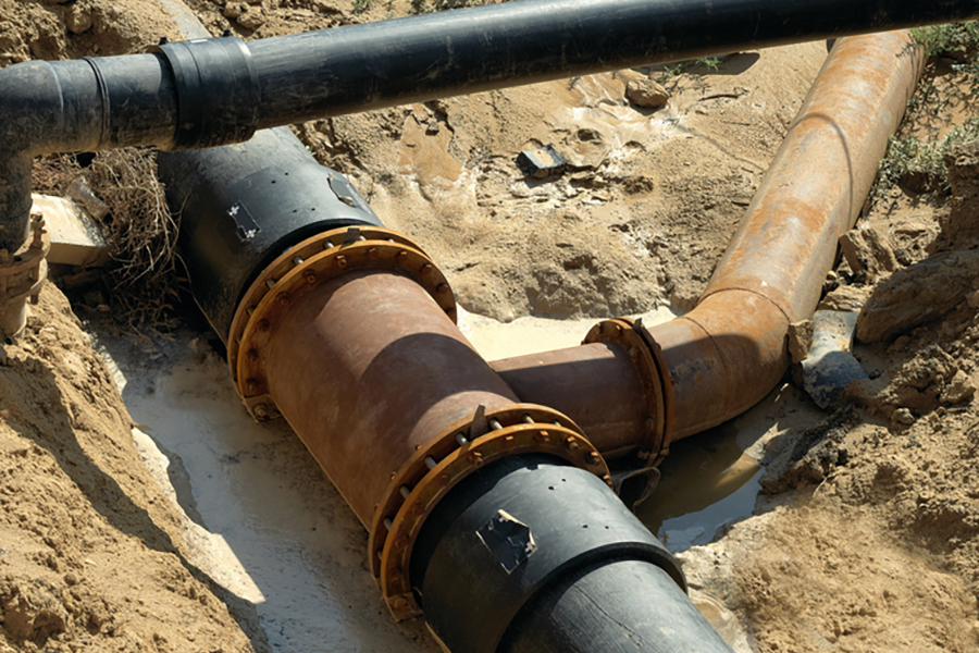 В Плесецке капитально отремонтировали 13,5 километров сетей водоотведения