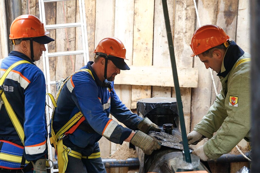 АО «МОСГАЗ» заменило 50 запорных устройств на газопроводах Троицкого и Новомосковского административных округов Москвы