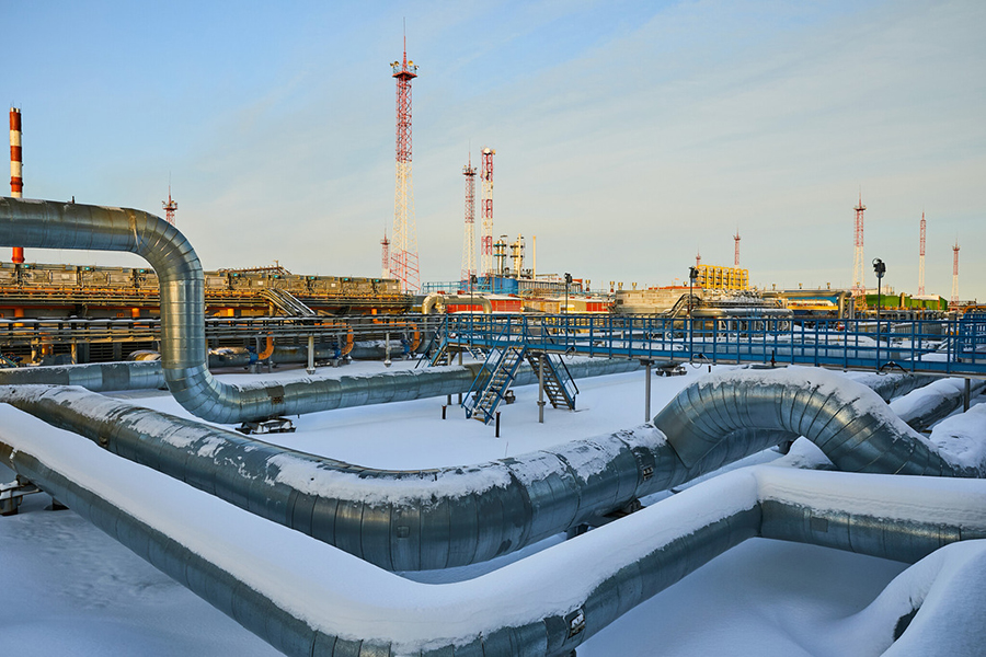 На ямальских промыслах ООО «Газпром добыча Ноябрьск» провели комплексную проверку технологических трубопроводов