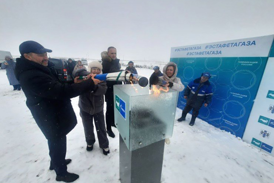 В городе Чулым ввели в эксплуатацию распределительные сети общей протяженностью 29,8 км