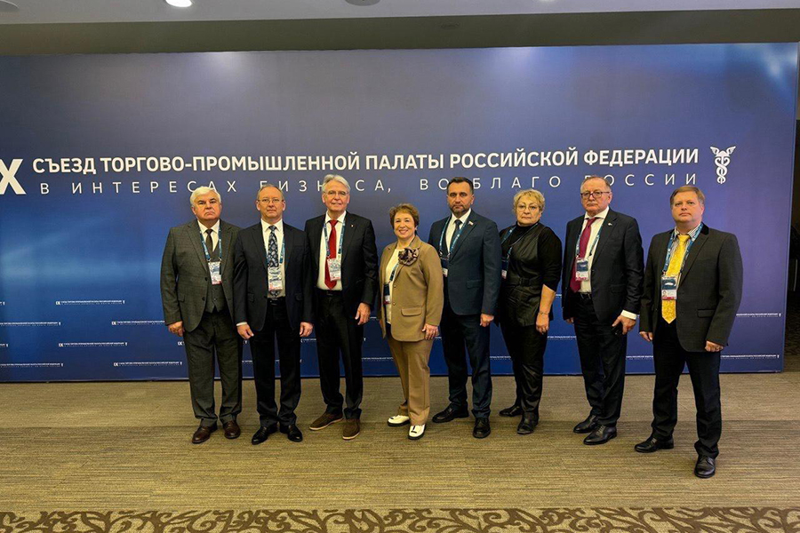 Генеральный директор ООО ПП «Мехмаш» Александр Швыков принял участие в работе IX Съезда Торгово-промышленной палаты РФ