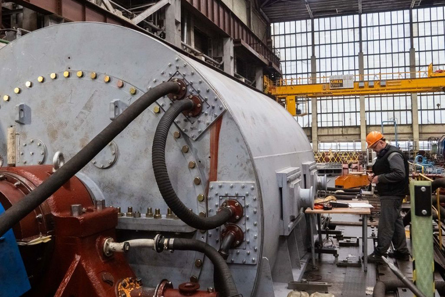 Завершены испытания турбогенератора мощностью 130 МВт, изготовленного для Новосибирской ТЭЦ-3