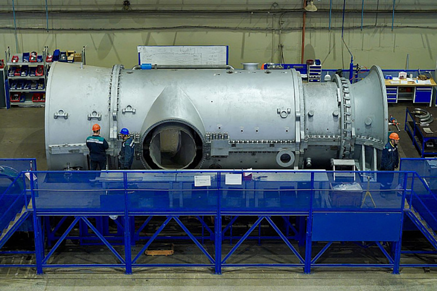 АО «Силовые машины» готовит к отгрузке турбину ГТЭ-170.1 для строительства Артемовской ТЭЦ-2