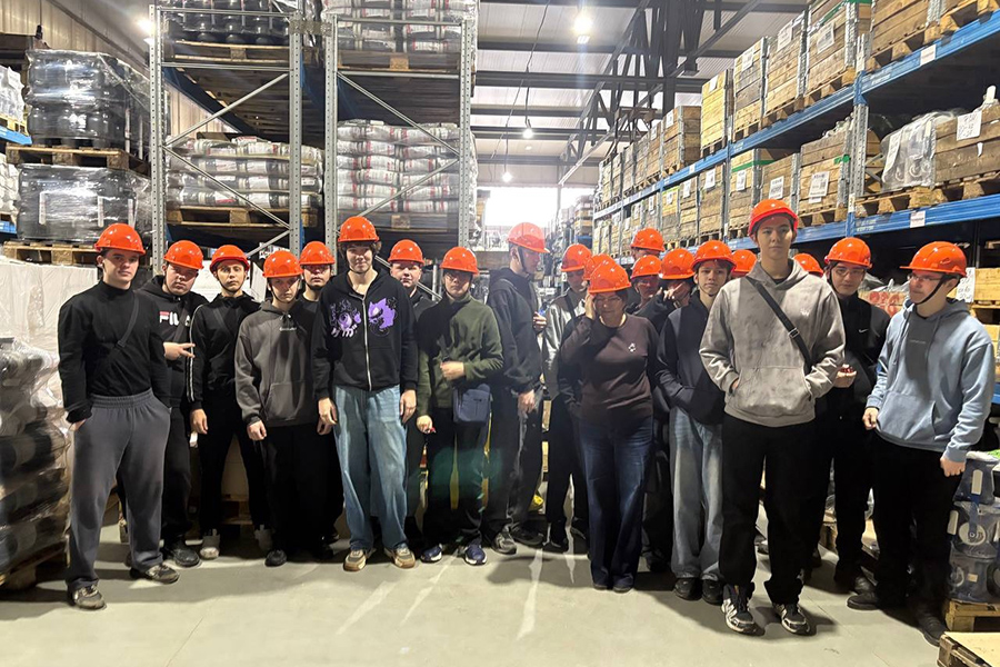 С производством шаровых кранов АЛСО ознакомились студенты Челябинского механико-технологического техникума