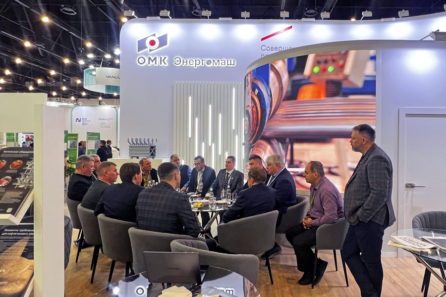 Завод «ОМК Энергомаш» принял участие в выставке Pulp For EXPO 2025 в Санкт-Петербурге