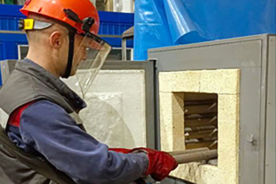 В цехе термообработки &laquo;ОМК Энергомаш&raquo; введена в эксплуатацию компактная лабораторная печь