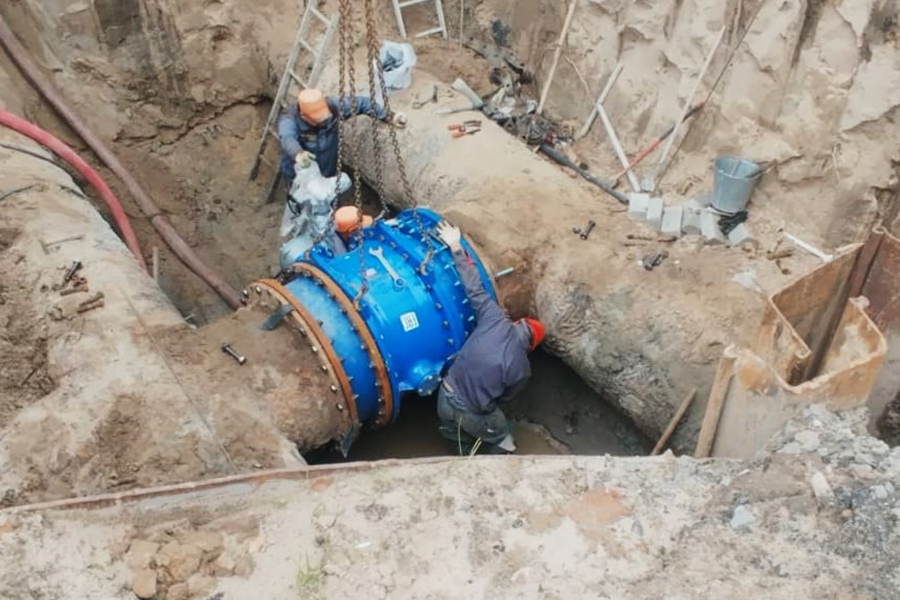 С начала 2025 года специалисты &laquo;Росводоканал Барнаул&raquo; заменили 200 единиц запорной арматуры разного диаметра