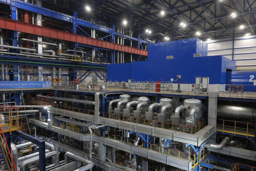 На Красноярской ТЭЦ‑3 начал работу новый энергоблок