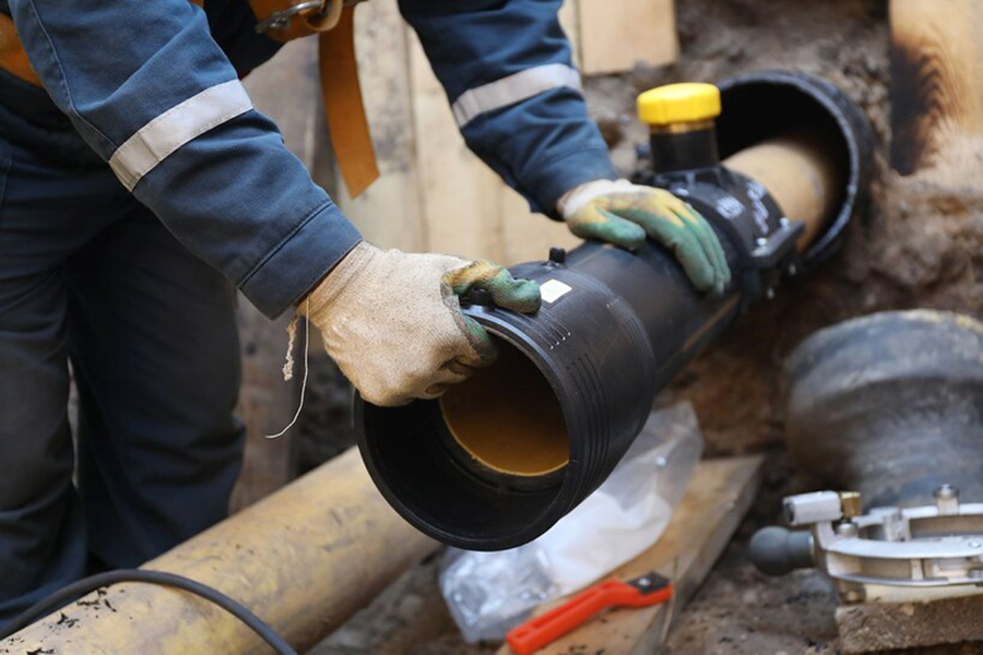 Компания «Мосгаз» возвела новый газопровод среднего давления на Заречной улице