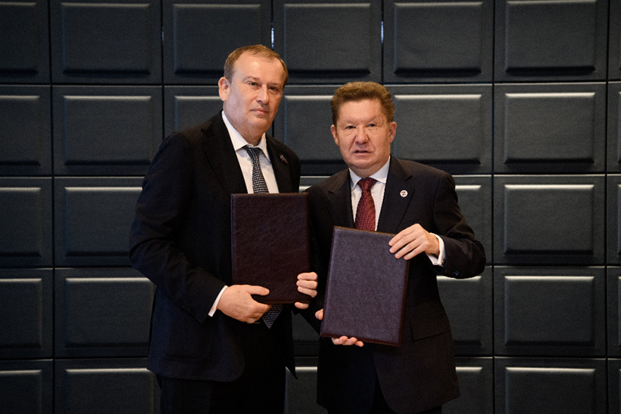 ПАО &laquo;Газпром&raquo; и Ленинградская область подписали договор о сотрудничестве на 2026&ndash;2030 годы
