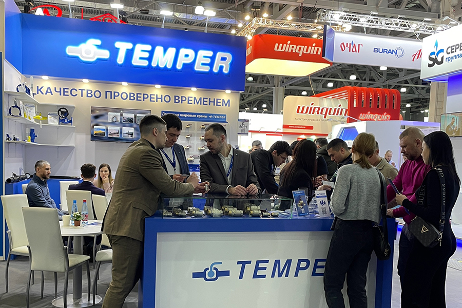 Компания &laquo;ТЕМПЕР&raquo; представит шаровые краны на международной выставке Aquaflame