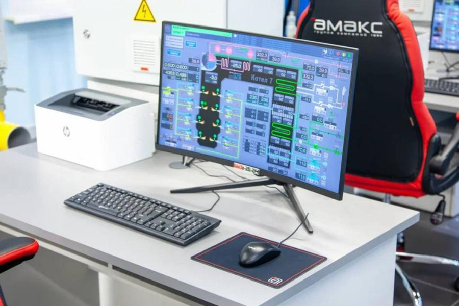 Стенд &laquo;Управление котлом АМАКС&raquo; установили в цифровой учебной лаборатории Политехнического колледжа ЗГУ