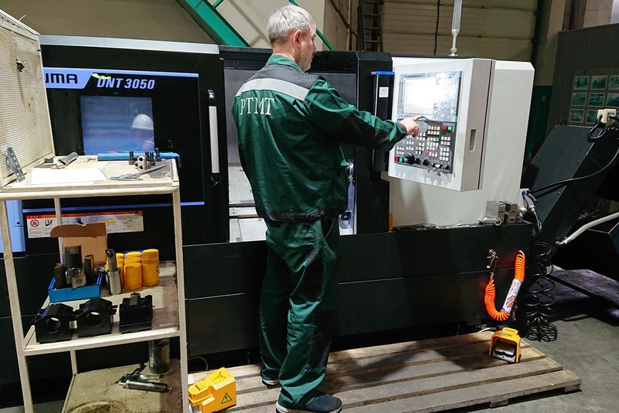 На производственной площадке ООО «РТМТ» ввели в эксплуатацию новый токарный обрабатывающий центр PUMA 3050