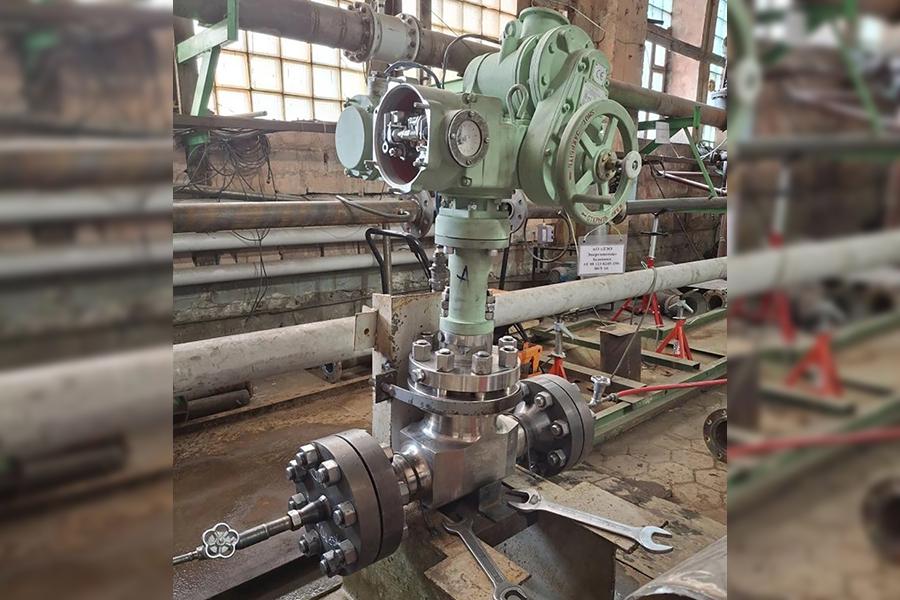 Состоялись приемочные испытания задвижки АЕ00 123-0245/150-080/Т-10 АО «ЗЭО Энергопоток» для АЭС «Эль-Дабаа»