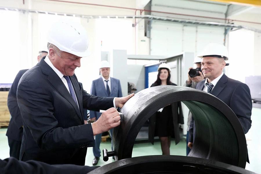 В Боровичах открыли завод по производству электросварных фитингов для газовой отрасли