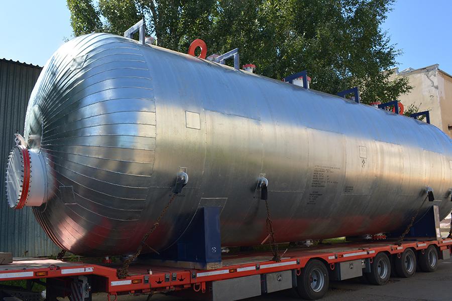 Завод «Курганхиммаш» поставил партию отстойников для установки подготовки нефти (УПН)