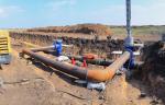На газопроводе проектируемого обхода г. Тольятти установлены композитные футляры и шаровые краны