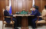 Президент России провёл рабочую встречу с председателем правления – генеральным директором ПАО «РусГидро»