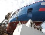Атомоход «Сибирь» из металла ММК спущен на воду