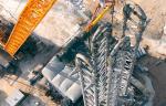 На Амурском газохимическом комплексе проводится монтаж петлевых реакторов полиэтилена