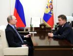 Алексей Миллер проинформировал Владимира Путина о предварительных итогах работы «Газпрома» в 2017 году