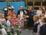 Корпорация «Сплав» провела экскурсию для первоклассников показав производство и работу их родителей