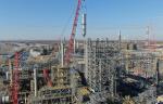На строительной площадке Амурского ГХК запустили автоматизированную газораспределительную станцию и общезаводскую котельную
