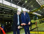 На УТЗ введен в эксплуатацию станок для обработки крупных деталей турбин