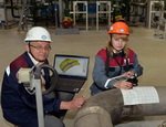 Специалисты технической диагностики Ростовской АЭС внедрили новую технологию по неразрушающему контролю сварных швов трубопроводов