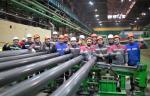 «ОМК» изготовила трубы на новом трубоэлектросварочном стане