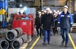 Губернатор Омской области Виталий Хоценко посетил «Омский завод запорной арматуры»