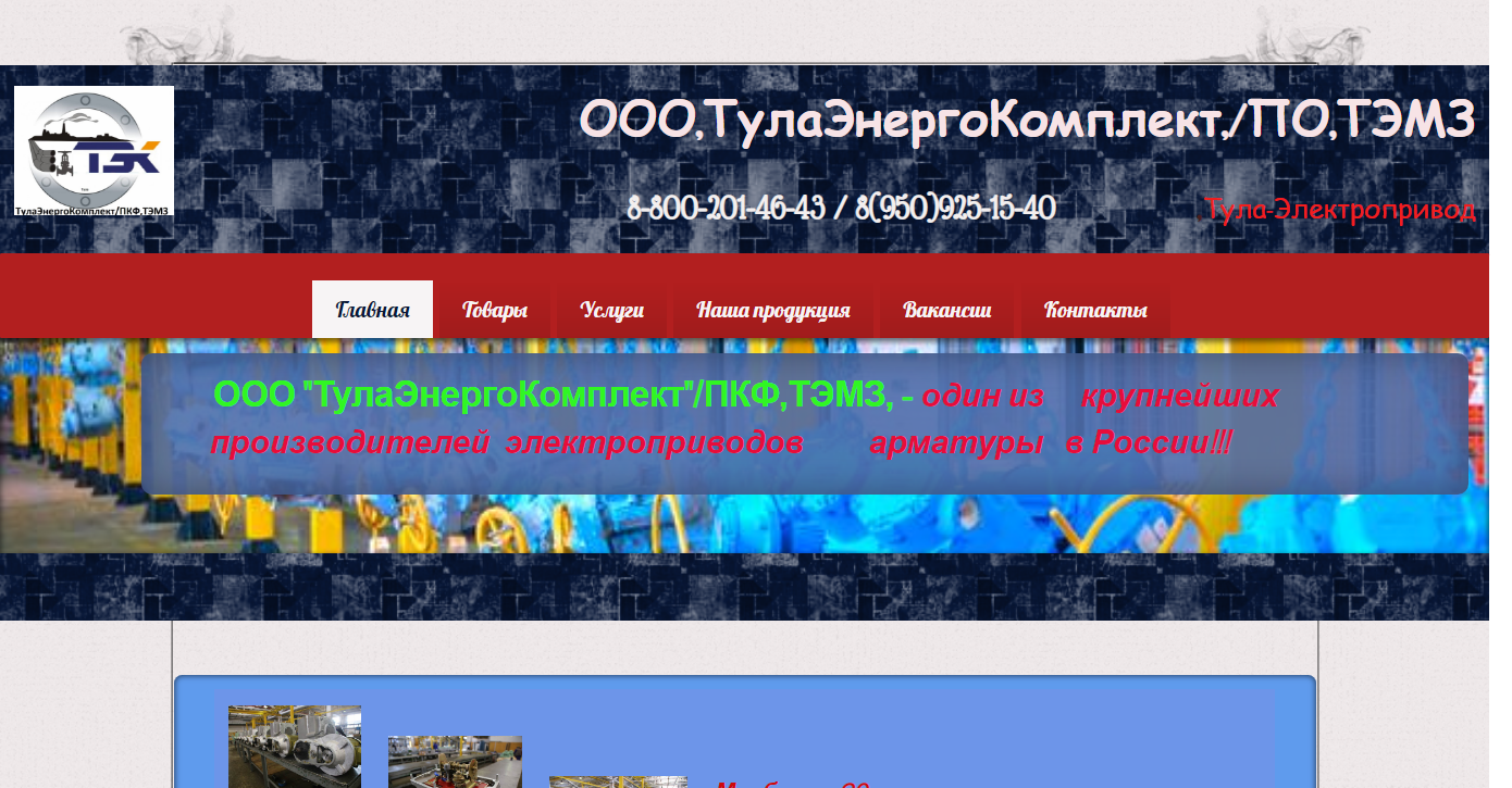 ТулаЭнергоКомплект/ПО,ТЭМЗ,