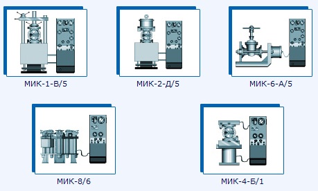 Структура механизированных испытательных комплексов МИК
