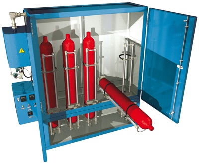 ПКТБА-УС Установка для сушки внутренней поверхности баллонов для сжатого газа после гидравлических испытаний
