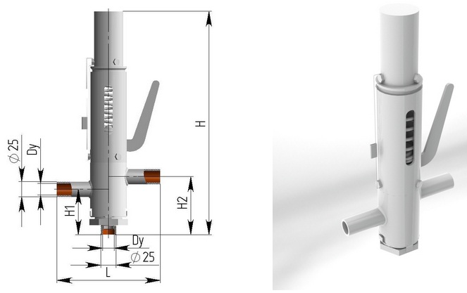 Клапаны предохранительные и импульсные 8с-3-2 (1,2-2,2)