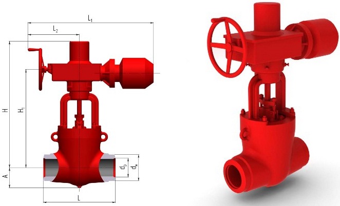 Задвижка 1123-100-Э