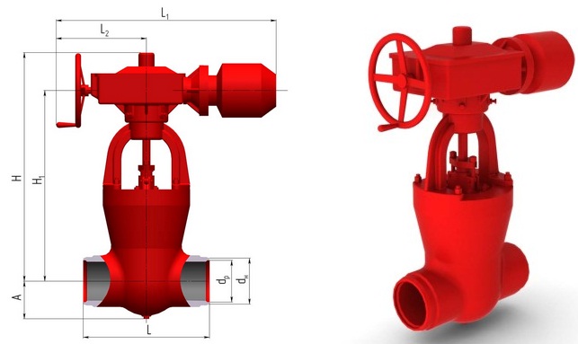 Задвижка 1013-175-Э-01