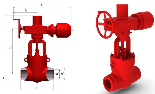 Задвижка 884-200-Э