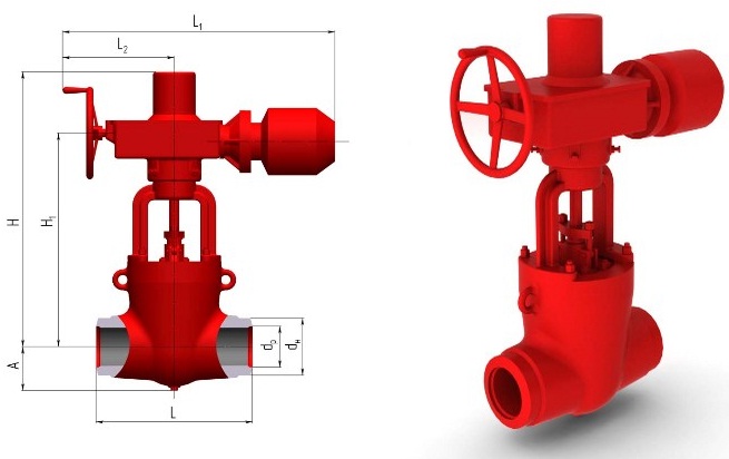 Задвижка 885-225-Э