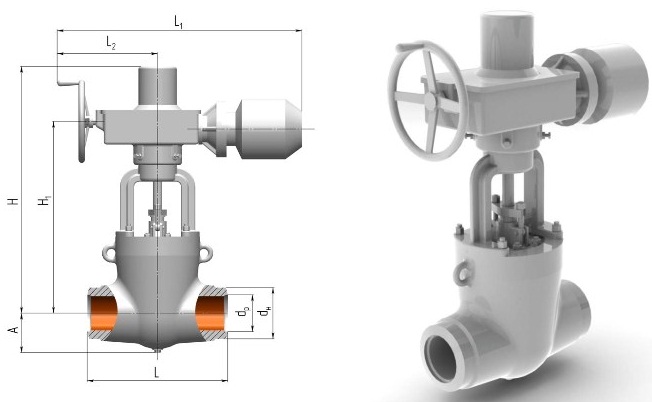 Задвижки 882-250-Э