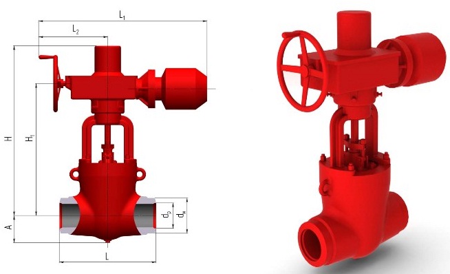 Задвижки 884-250-Э