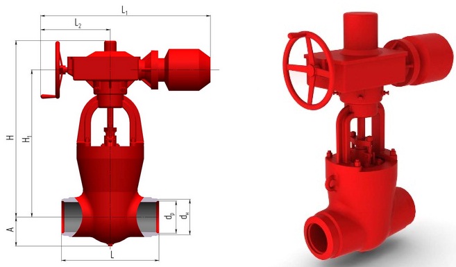 Задвижки 1017-250-Э