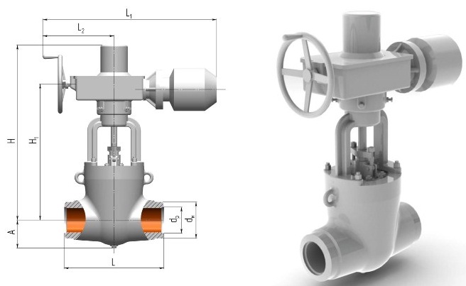 Задвижки 882-300-ЭА