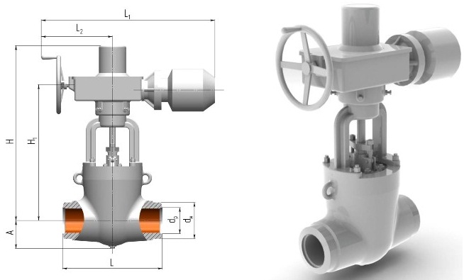 Задвижки 880-350-ЭА