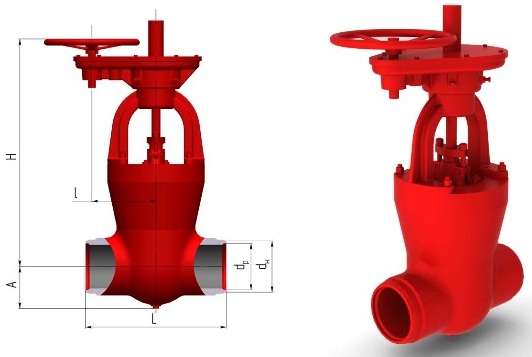 Задвижки 1015-125-ЦЗ