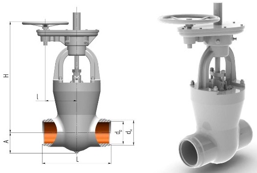 Задвижка 880-150-ЦЗ