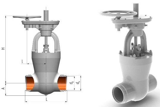 Задвижка 1012-150-ЦЗ
