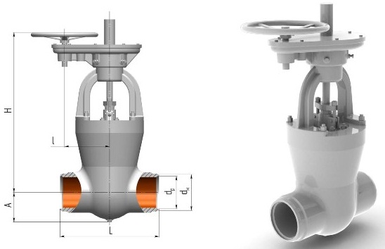 Задвижка 1126-150-ЦЗ