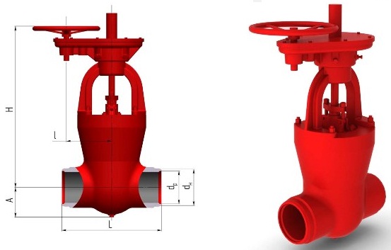 Задвижка 1015-150-ЦЗ