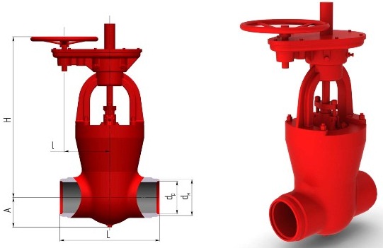Задвижка 883-175-ЦЗ-01